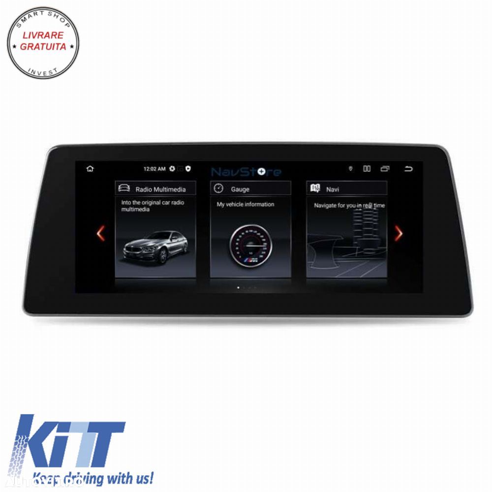 Navigatie Dedicata BMW Seria 3 E90 E91, Seria 5 E60 E61 (2004-2013), 10.25 Inch, 4- livrare gratuita - 3