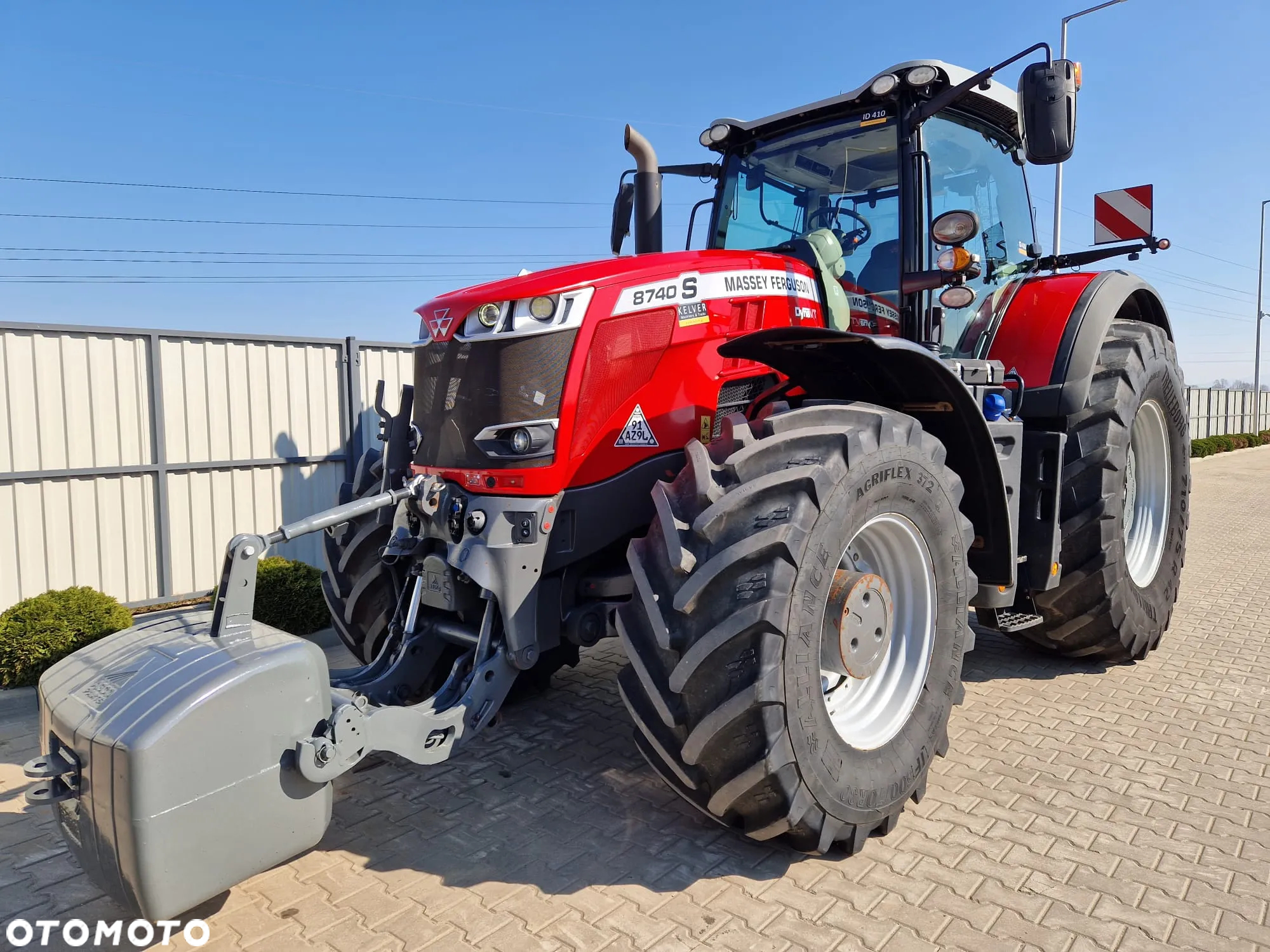 Massey Ferguson 8740S DYNA-VT * 2020r. * 7 142 mth * pełen serwis MF * - 27