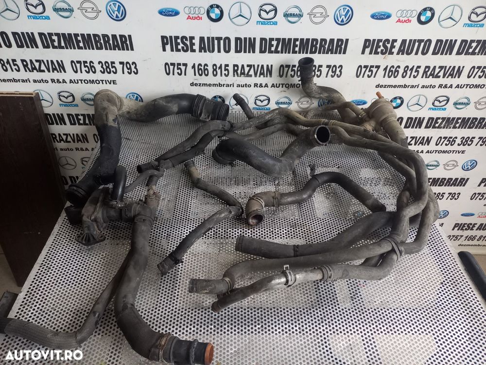 Furtun Conducta Apa Antigel Land Rover Range Rover Sport L320 Discovery 3 2.7 Tdv6 Motor 276DT An 2 - 2