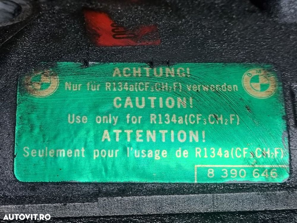 Compresor clima BMW 520D E39 2.0 D 1996 - 2003 204D1 (1242) 8390645 - 4