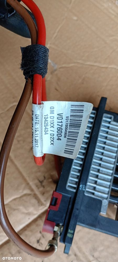 Nagrzewnica elektryczna grzałka Opel Astra K 13514601 - 4