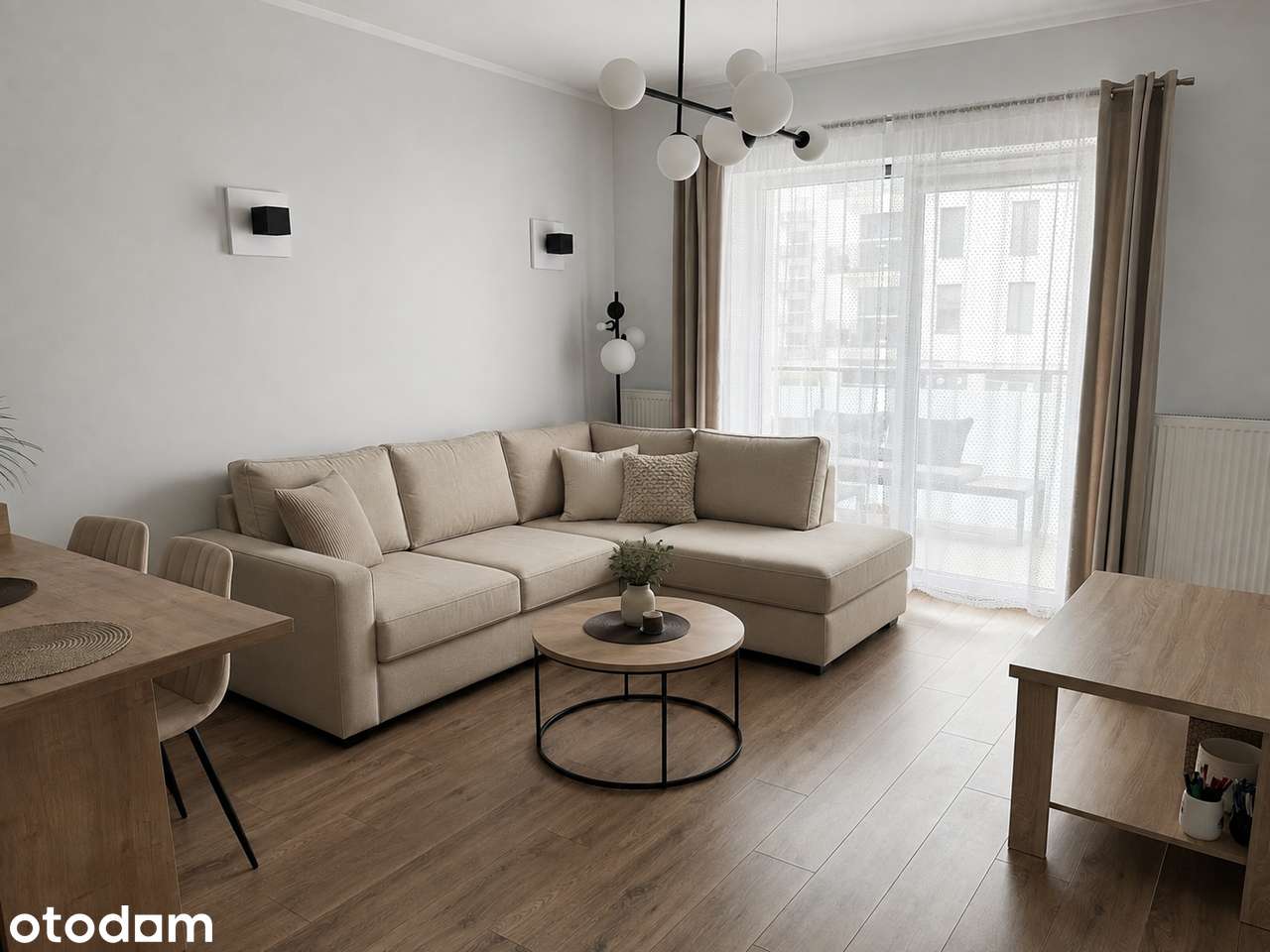 Przestronne 3-pokojowe mieszkanie z balkonem. 50m2
