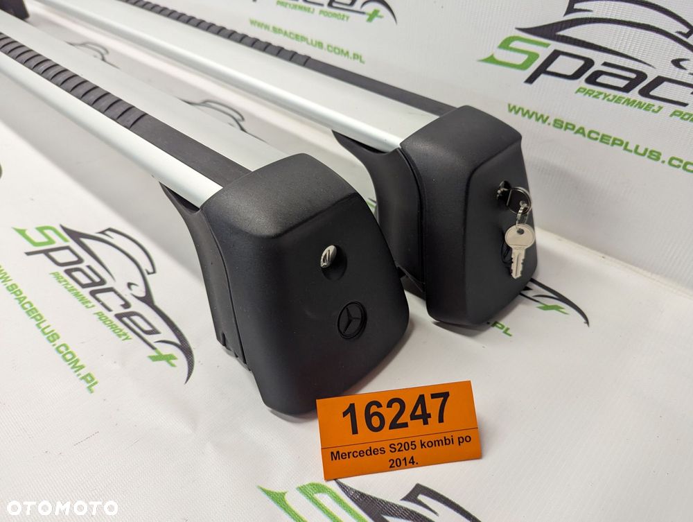 Bagażnik dachowy bazowy belki poprzeczki Mercedes S205 kombi po 2014. - 1