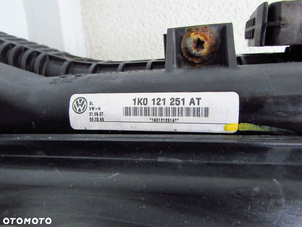 AUDI A3 8P 1.8 2.0 TFSI 03-10 CLODNICE WODY KLIMA INTERCOOLER WENTYLATOR 1K0121251AT 1K0145803S - 8