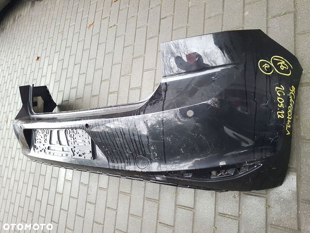 vw golf 7 zderzak tył 5g6807421 - 8