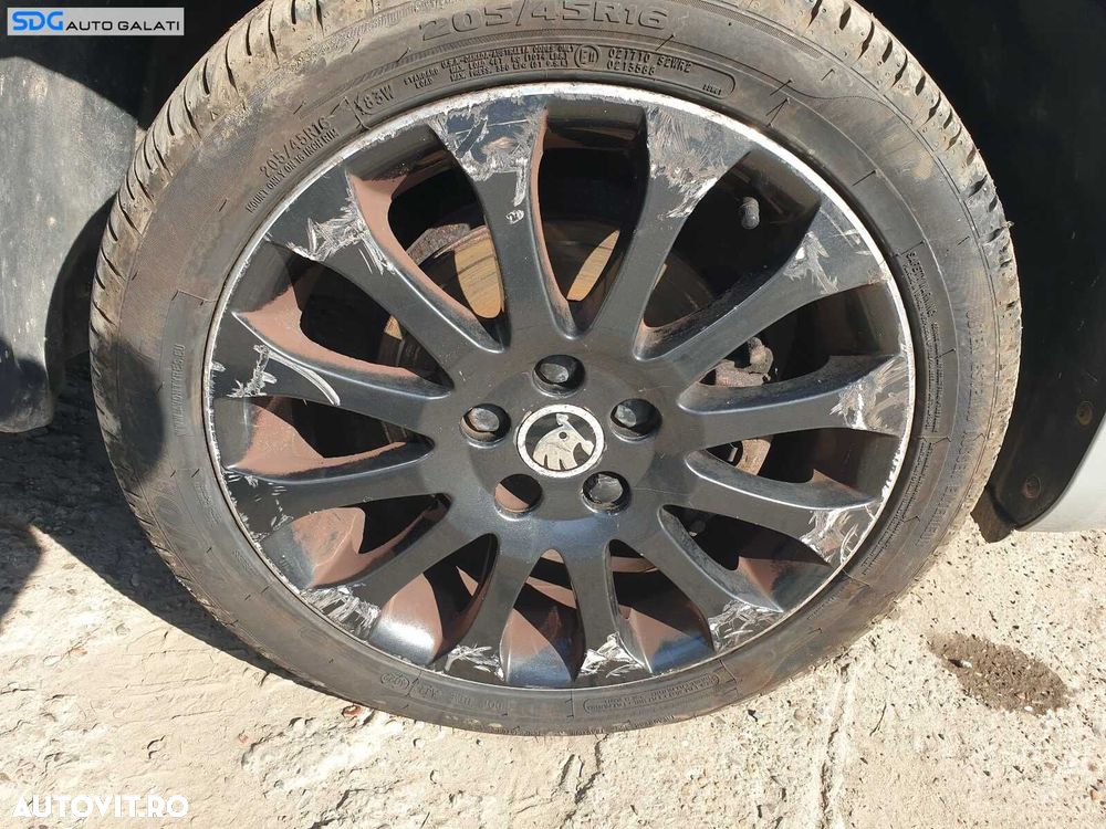 Set 4 Jante Aliaj 5x112 205 45 16 R16 cu Anvelope Vara Dot 2022 Skoda Octavia 2 2004 - 2013 [1563] - 10
