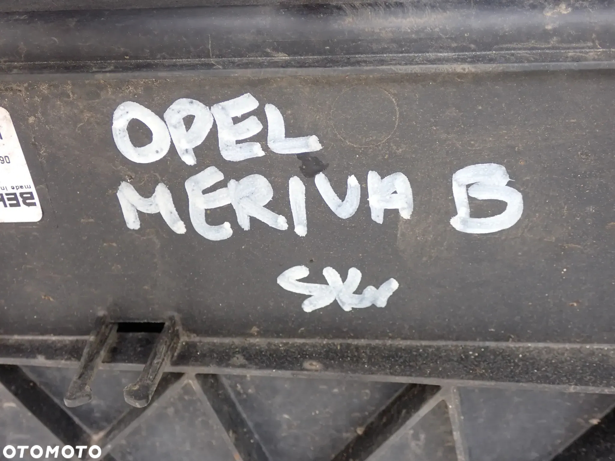 CHŁODNICA WENTYLATOR OPEL MERIVA B  R3455005   W6830001  Z5371002 - 10