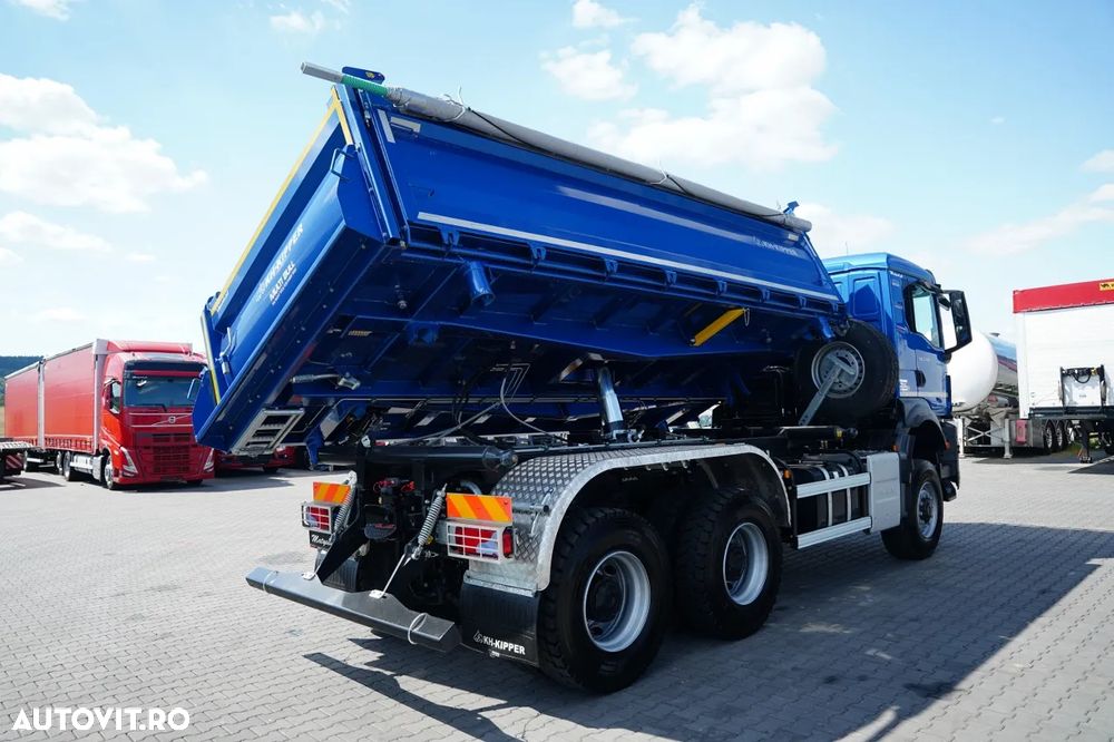 MAN TGS 33.480 / 6X6 / BASCULATOR 3 LATE / KH KIPPER / HYDROBRAD / AUTOMAT / EURO 6 - 10