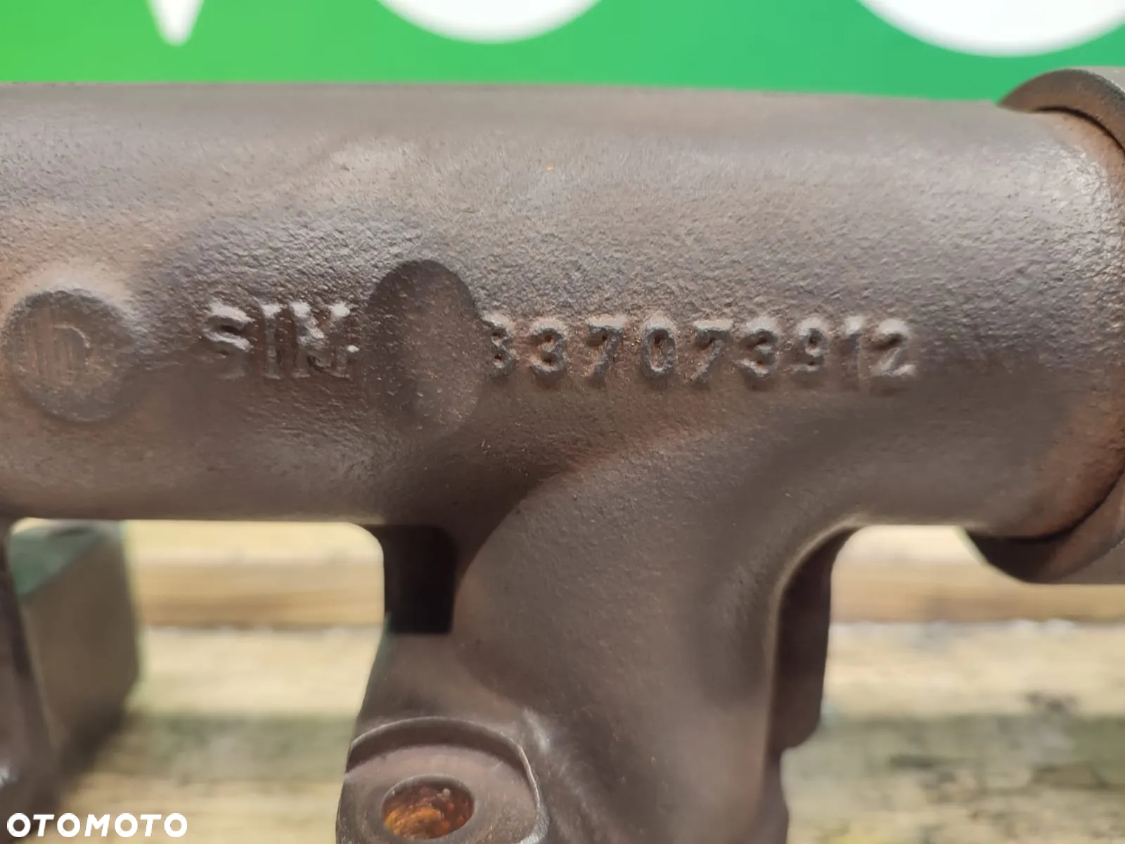 Kolektor wydechowy 837074950 MASSEY FERGUSON  7718S - 9