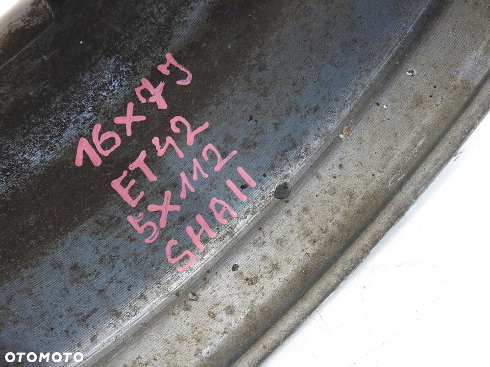 FELGA FELGI ALUMINIOWE 16'' 5X112 VW SHARAN II - 2