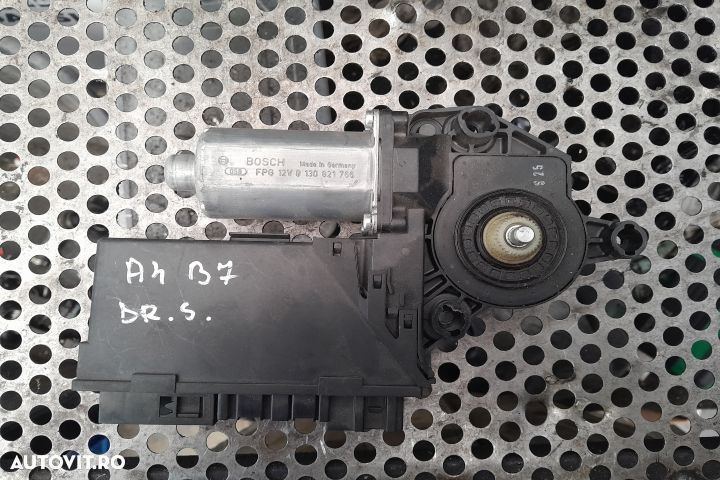 Motoras macara geam spate dreapta 0130821766 Audi A4 B7 [2004 - 2008] - 2