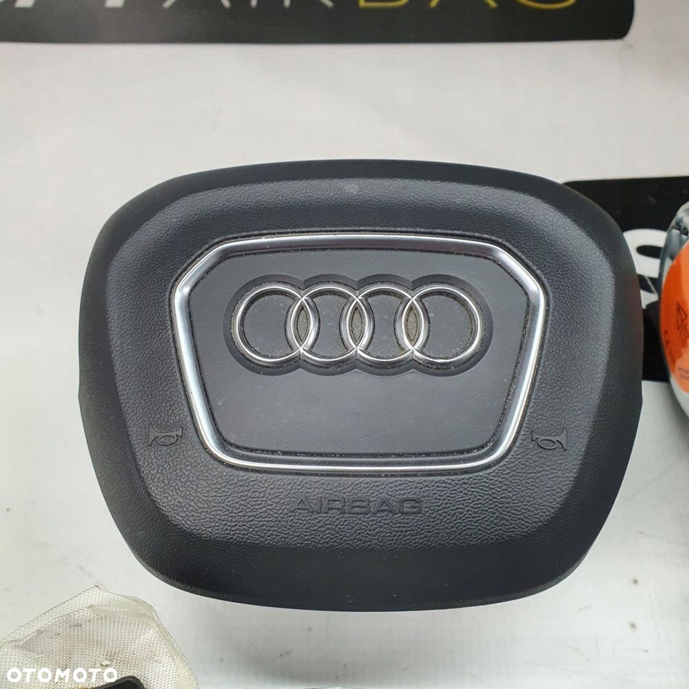 AUDI Q5 80A DESKA ROZDZIELCZA KONSOLA KOKPIT PULPIT PODUSZKI AIRBAG AIR BAG PASY KURTYNY KIT SET - 7