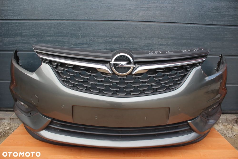 ZDERZAK PRZÓD PRZEDNI OPEL ZAFIRA C PO LIFT Z10A ATRAPA EUROPEJSKA KOMPLETNY !!!SUPER STAN!!! - 1