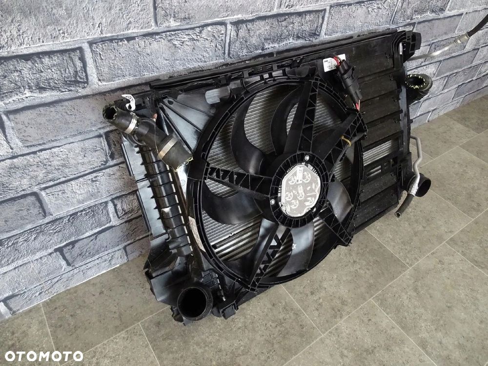 BMW X1 F48 F49 X2 F39 MINI F54 F60 DIESEL KOMPLET CHŁODNIC WENTYLATOR - 5