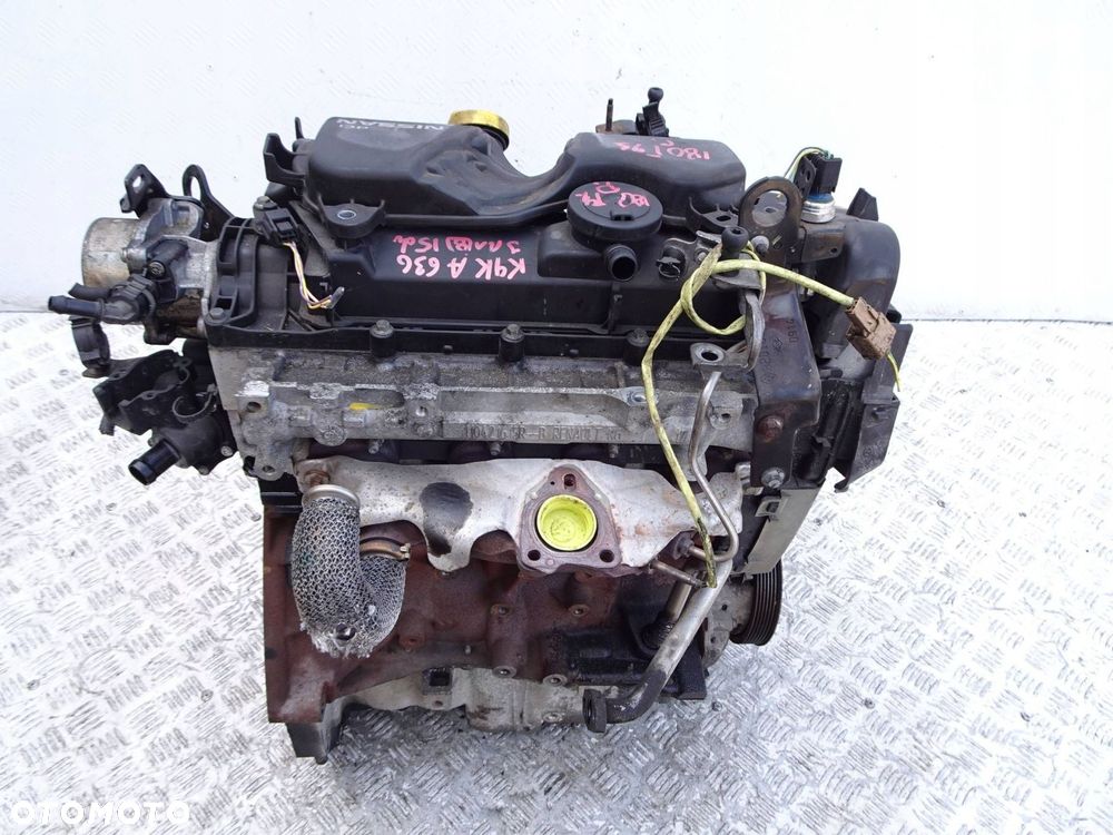 silnik 1.5 dci nissan qashqai j11 kadjar k9ka636 - 3