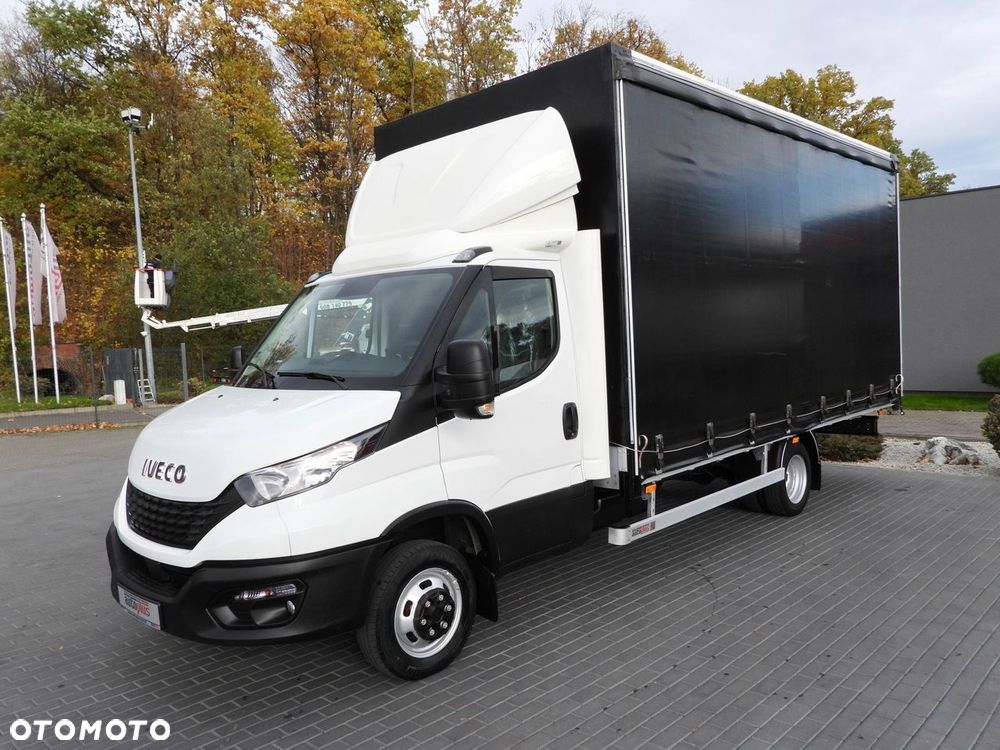 Iveco DAILY 50C17 PLANDEKA 10 PALET TEMPOMAT PNEUMATYKA BLIŹNIACZE KOŁA KLIMATYZACJA  180KM - 7
