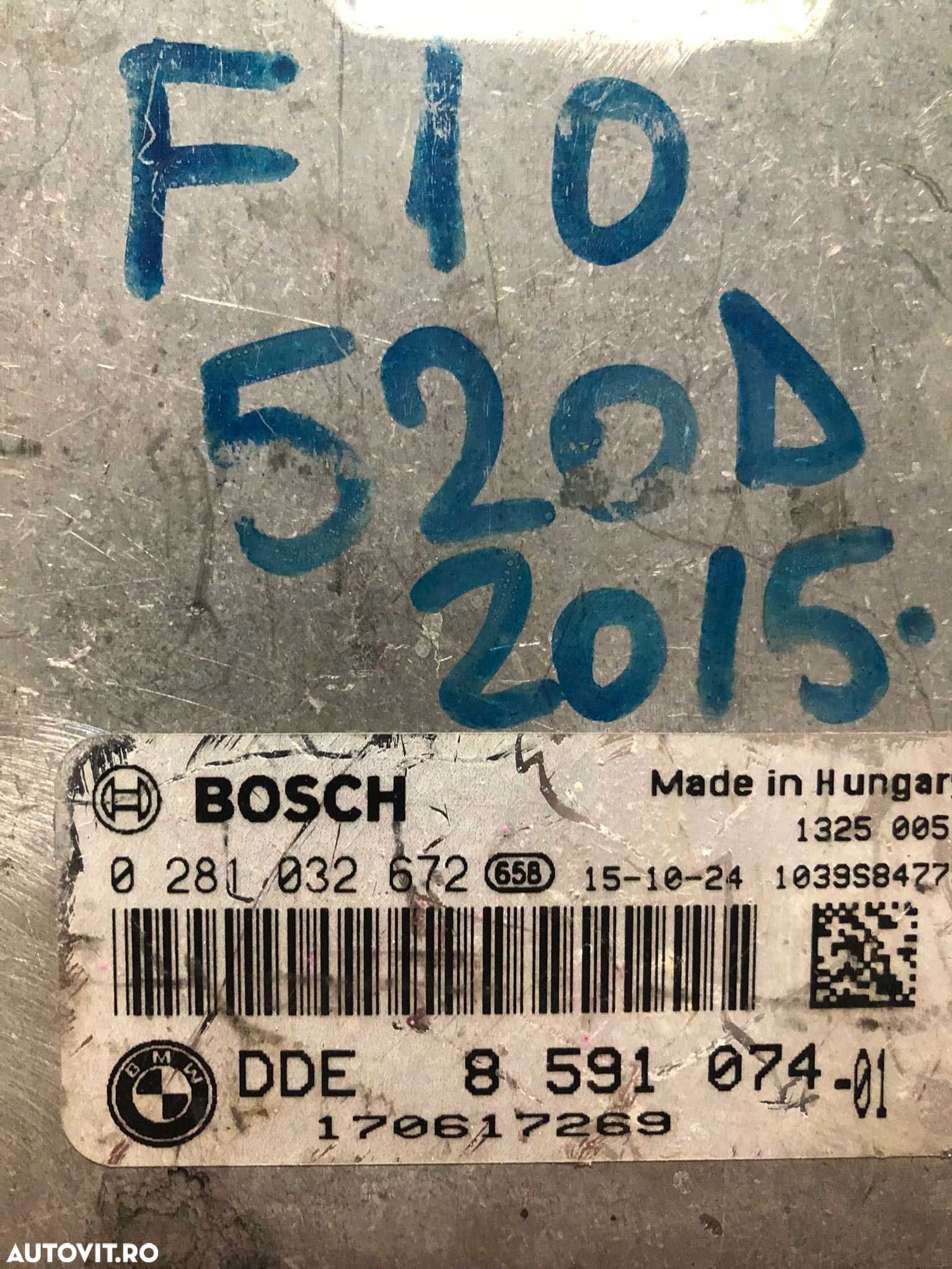 Calculator motor Bmw 520 d  0281032672 - 2