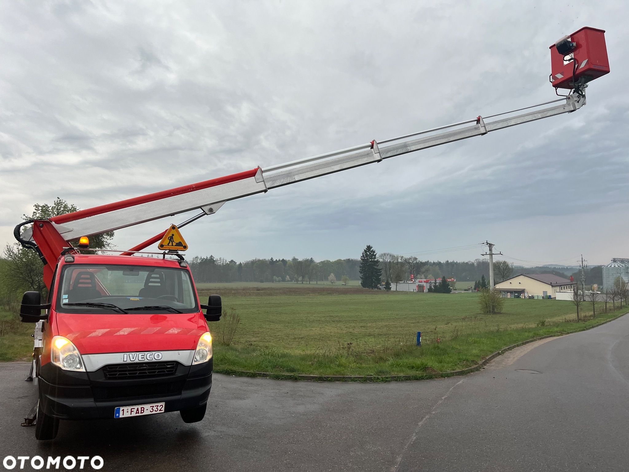 Iveco Podnośnik Koszowy Zwyżka Multitel 202 Ds 20,2 Metra 10 m w Bok UDT jak Ruthmann Wumag Gsr - 24