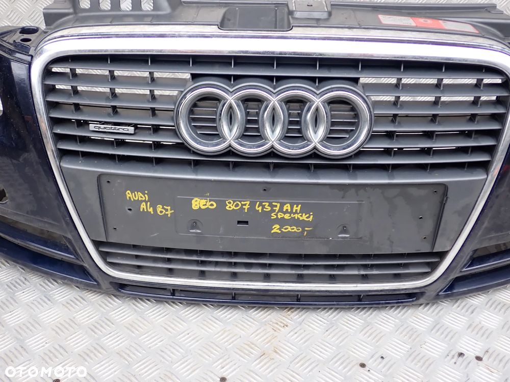 ZDERZAK PRZÓD AUDI A4 B7 XENON - 4