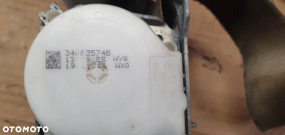 Pas bezpieczeństwa napinacz lewy przód przedni lewy Mercedes GL X166 W166 A1668601300 - 7
