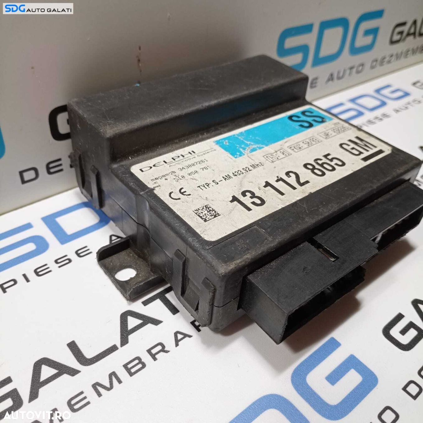 Unitate Modul Calculator Control Confort Opel Astra G 1998 - 2004 Cod 13112865 13 112 865 [273M0] - 3