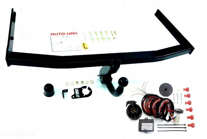 NOWY ORYGINAŁ HAK HOLOWNICZY Z MODUŁEM 7PIN  DO VW VOLKSWAGEN GOLF 5 V VARIANT KOMBI od 2007 do 2009 - 4