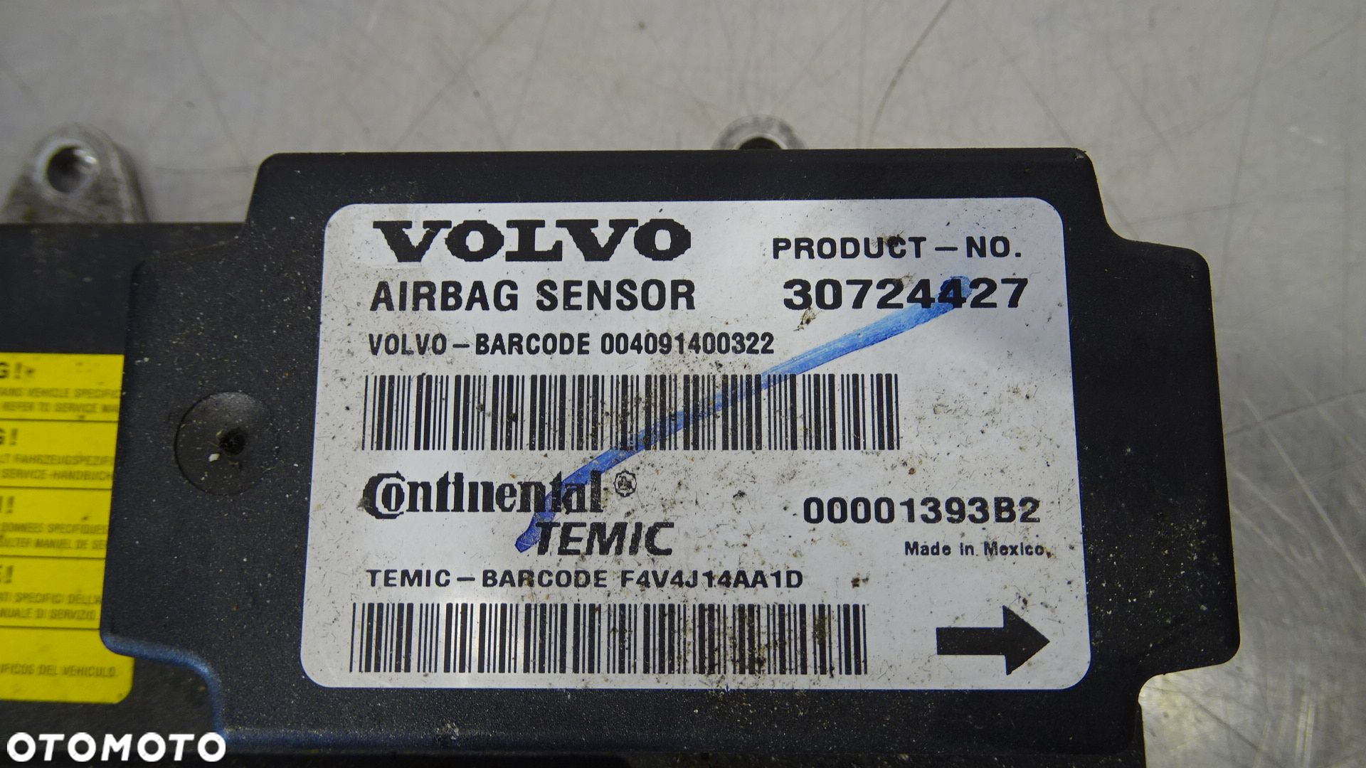 MODUŁ AIRBAG VOLVO S40 II 2.0 30724427 - 4