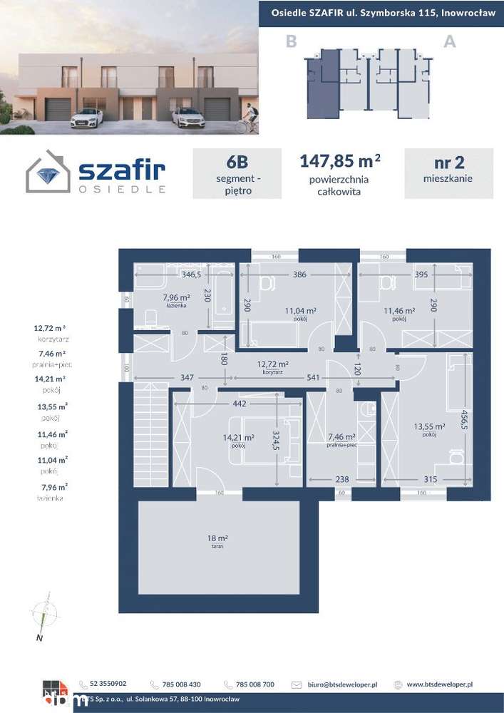 Osiedle Szafir, mieszkanie nr 6B/2 - Pełny obrazek: 4/11