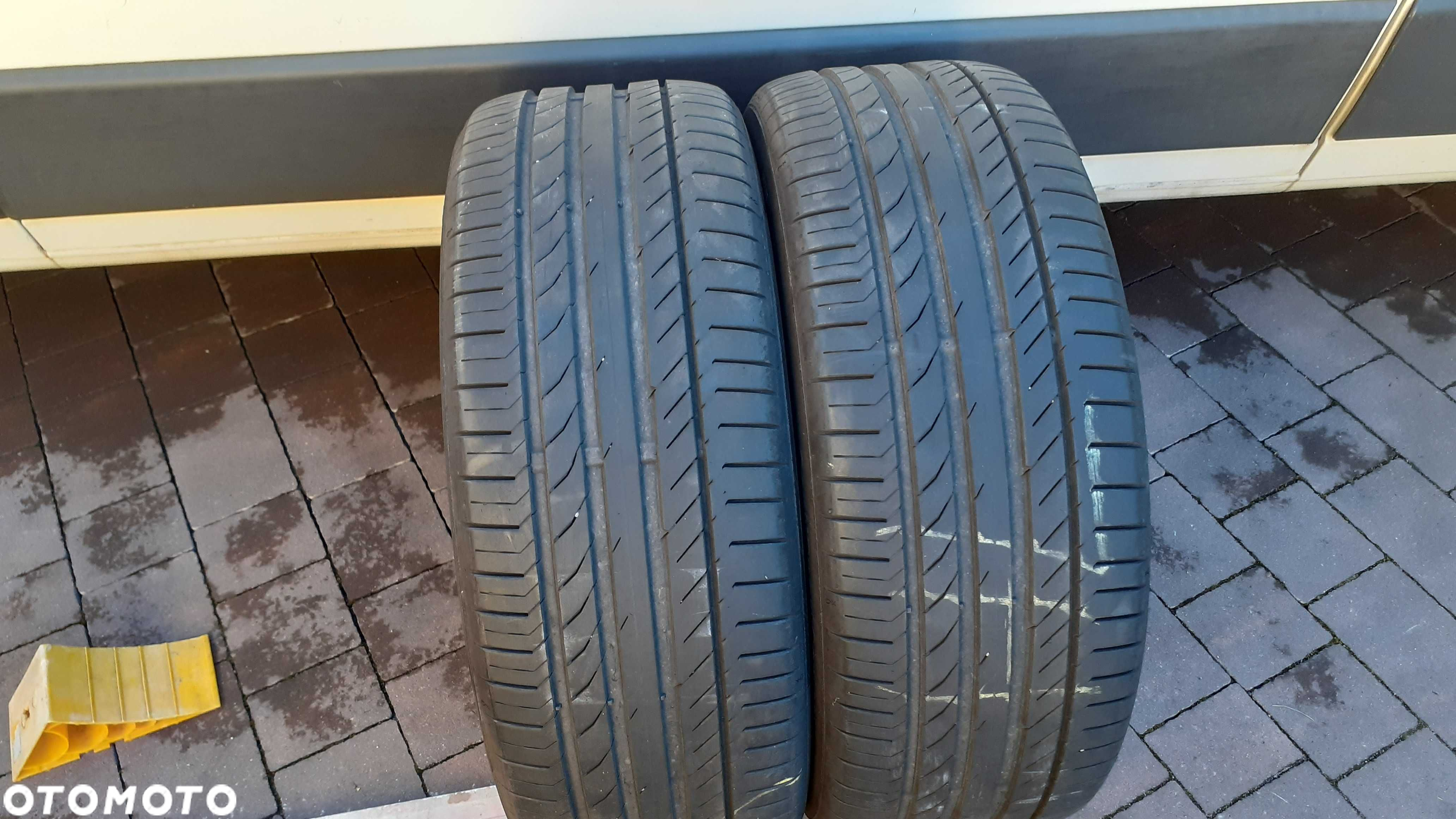 Opony 2x CONTINENTAL Sport Contact 5 235/45R19 99V 6-6,5 mm, 2018r. - 2