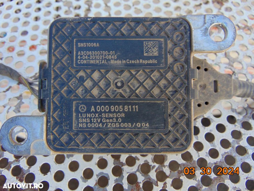 Senzor nox Mercedes vito w447 viano v class cos a sonda lambda noxgle gls w177 v177 w247 w205 a205 - 1