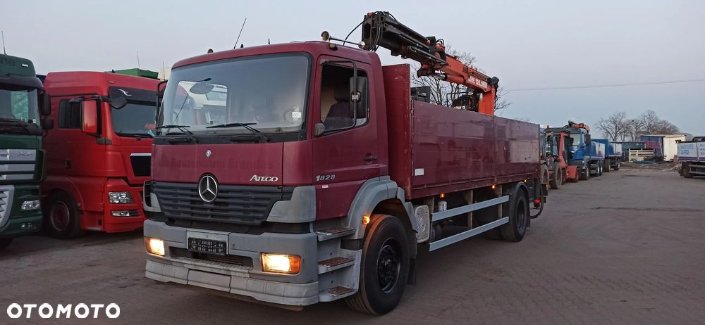 Mercedes-Benz Actros*Axor* HDS * dzwig * Palfinger*Hiab*Atlas* - 2