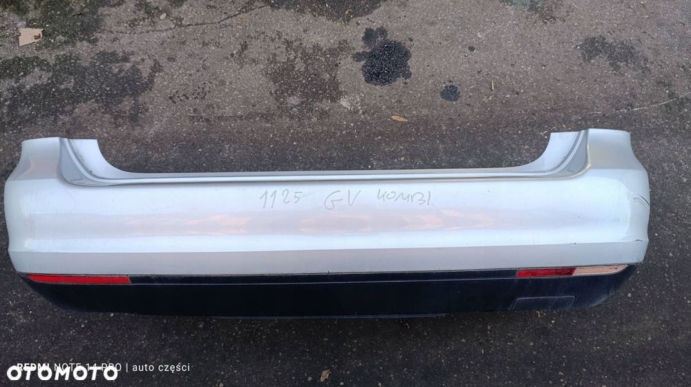 Zderzak tylny Tył Volkswagen Golf V VI MK5 MK6 KOMBI JETTA SREBRNY