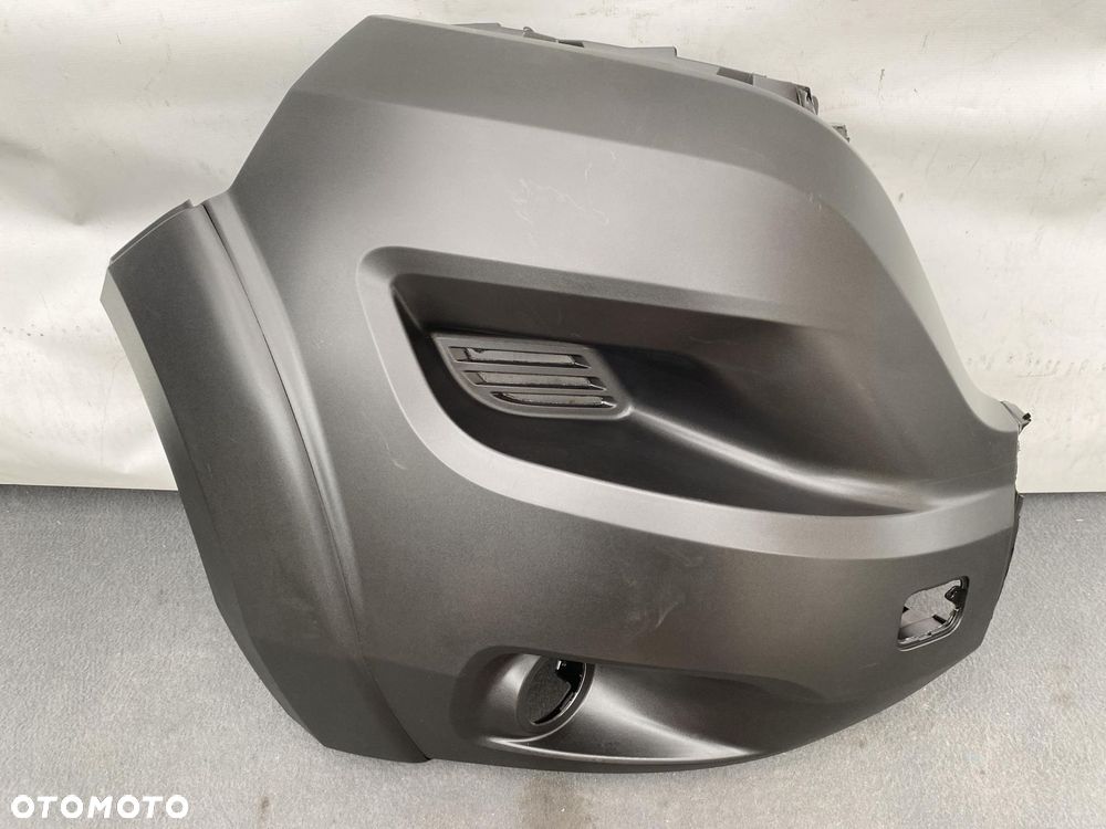 DUCATO BOXER JUMPER 17- NAROŻNIK ZDERZAK PRZÓD PRAWY LISTWA HALOGEN CZARNY - 2