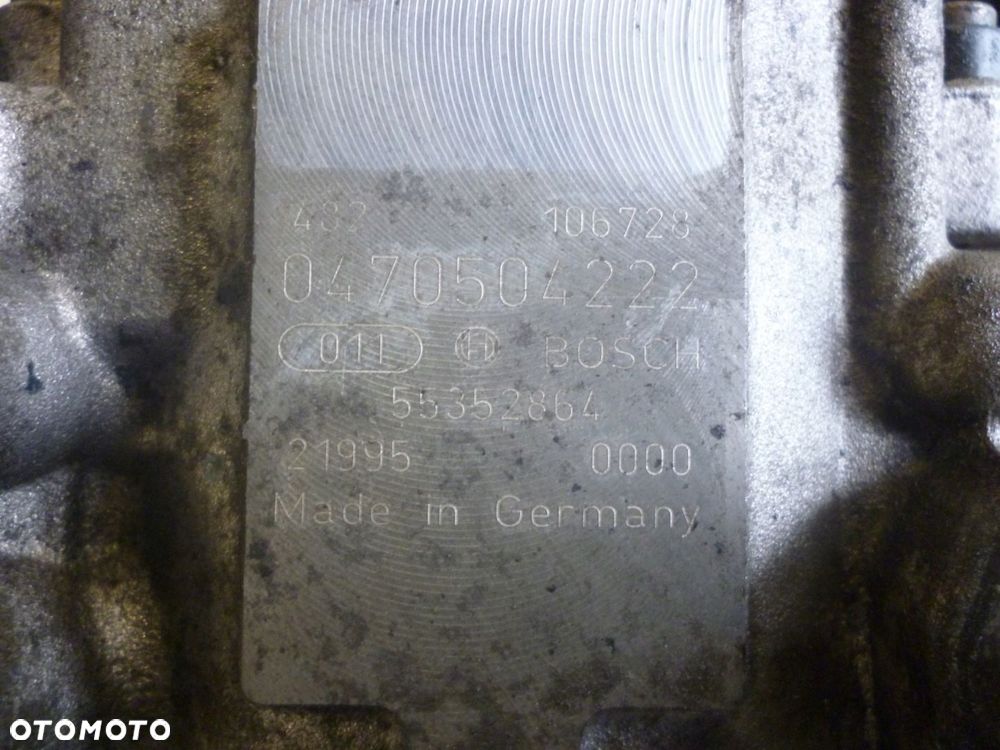 POMPA WTRYSKOWA OPEL VECTRA 2.2 DTI 0470504222 55352864 - 2