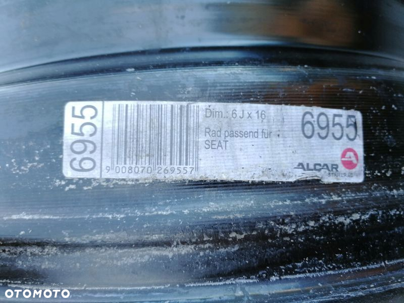 Felgi stalowe 16" SEAT ARONA IBIZA - 6