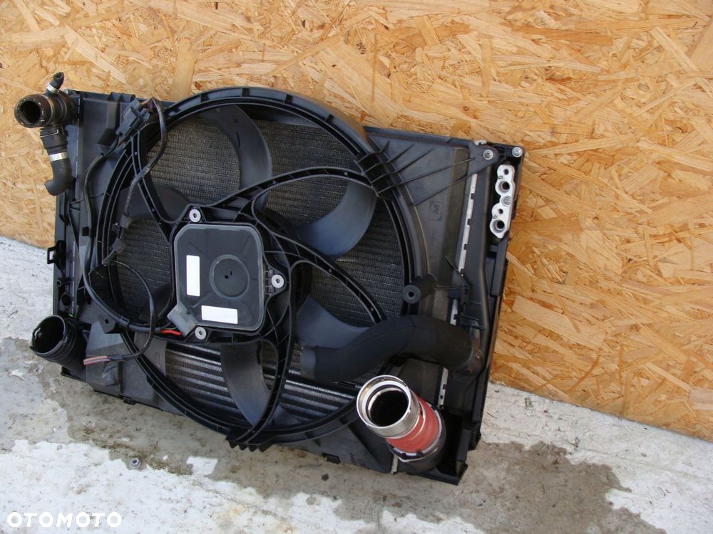 chłodnice wentylator komplet bmw x1 e84 2.0 d !! - 6