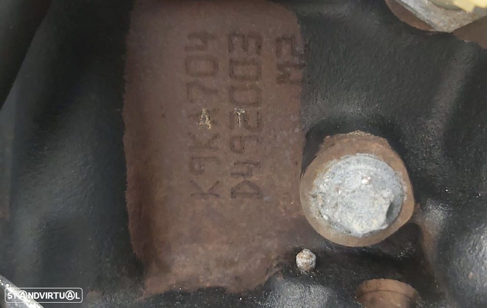 Motor RENAULT CLIO II 1.5 dCi | 06.01 - 12.06 REF. K9K704 - 6