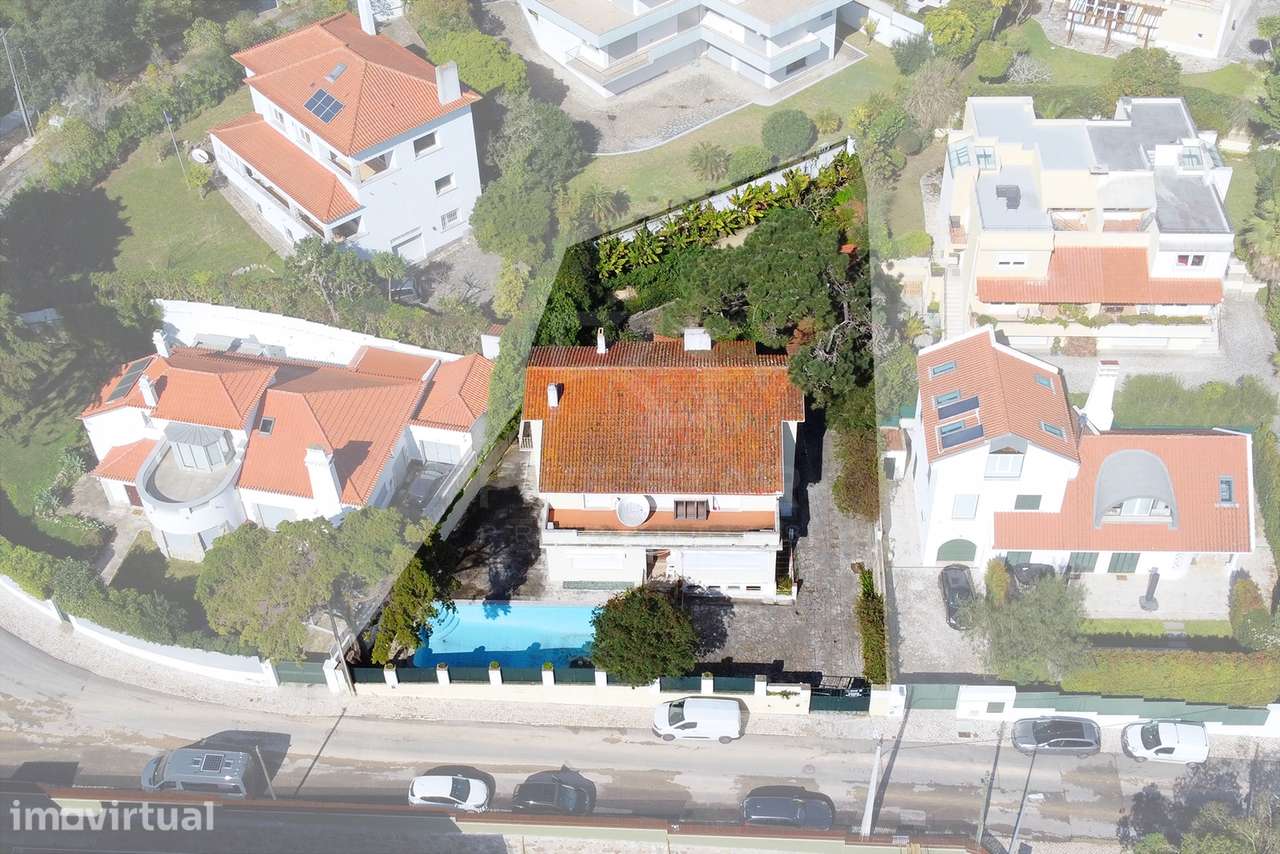 Moradia Estoril Cascais Vista Mar para renovar T6 - Grande imagem: 5/60