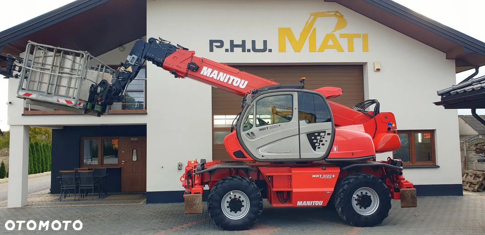 Manitou MRT 2150+ KOSZ /wciągarka/pilot/widły PIĘKNY STAN!! sprowadzona
