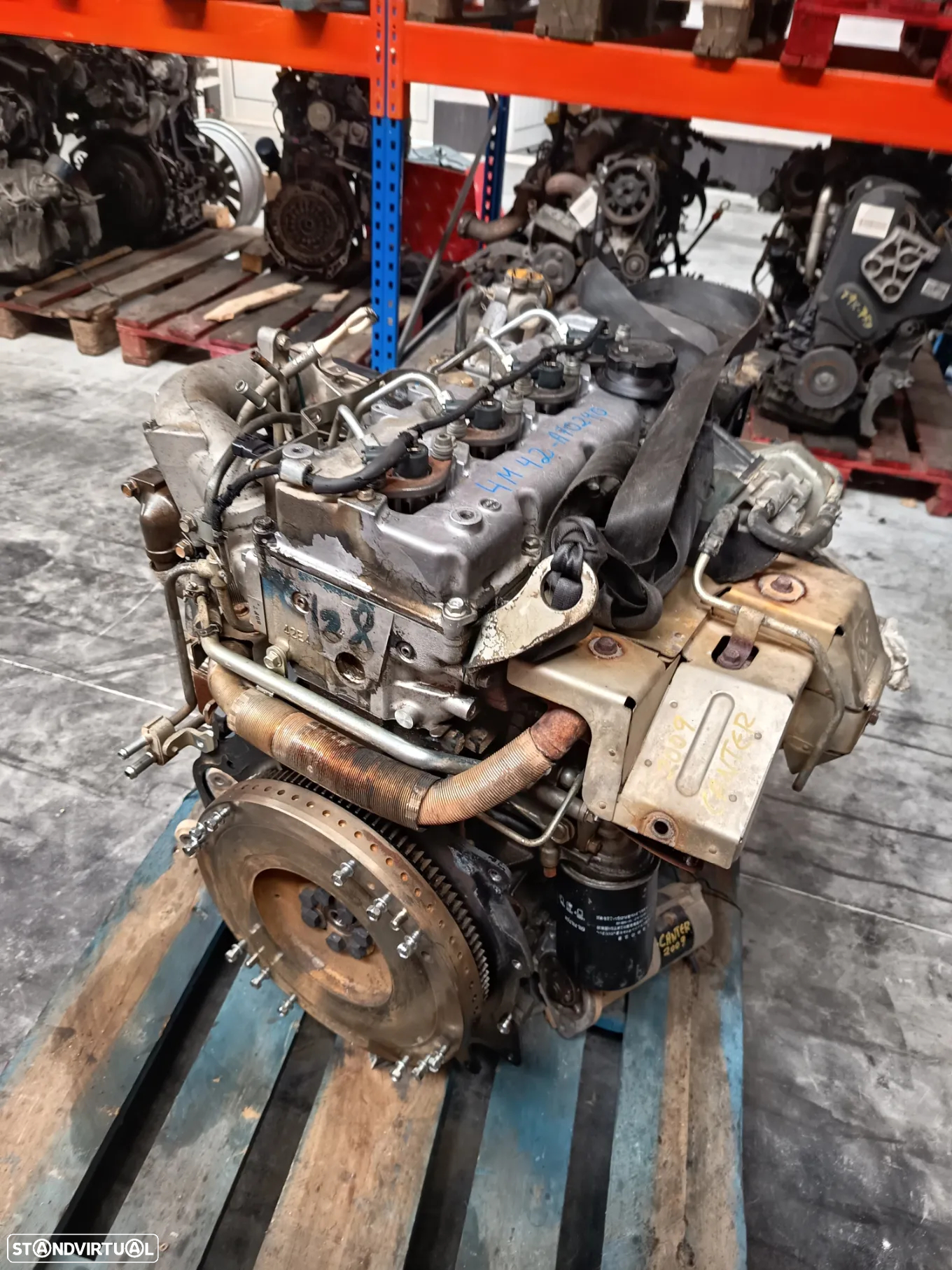 Motor Mitsubishi Canter de ano 2009 Ref: 4M42 - 8
