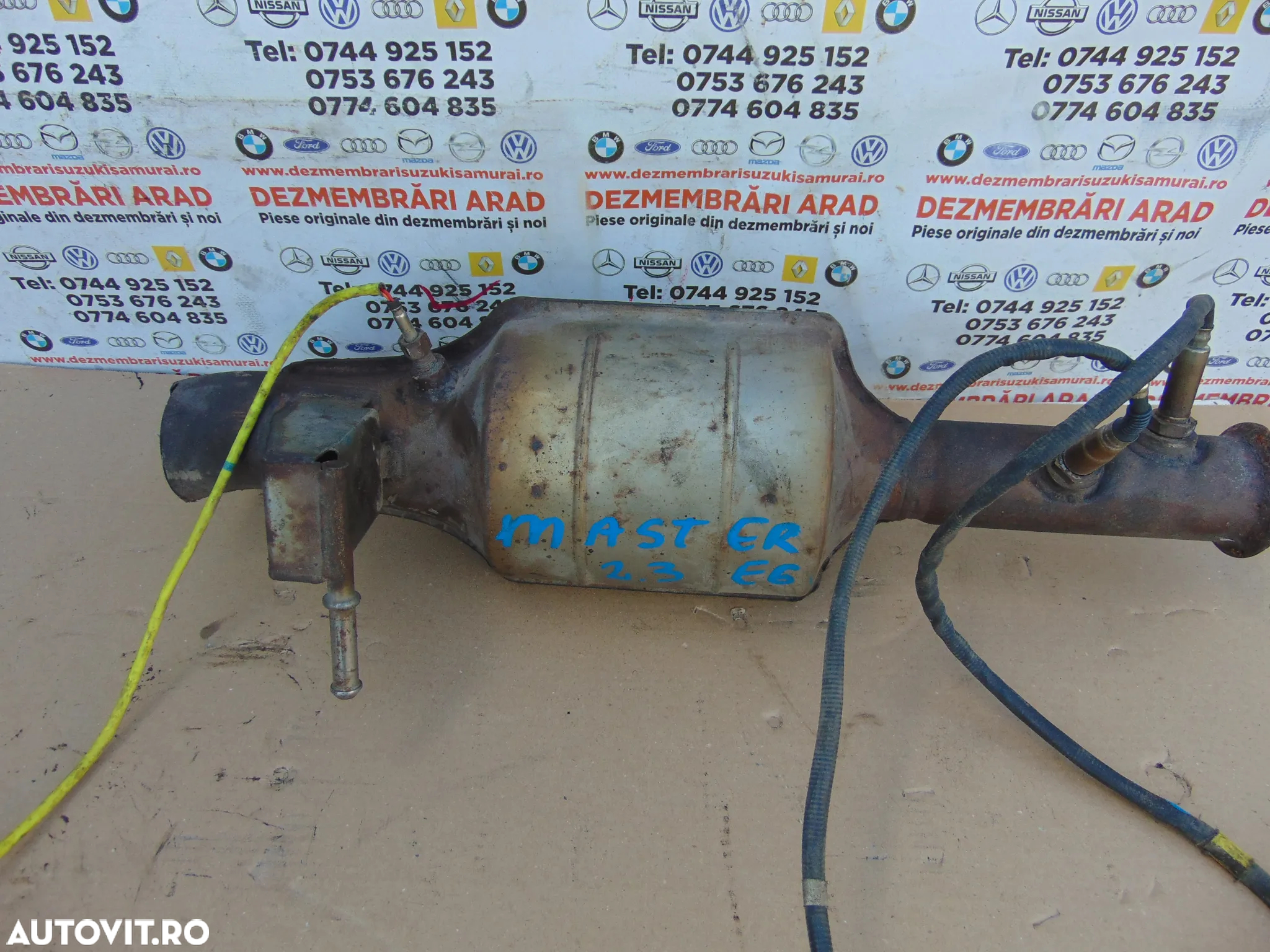 Filtru particule Renault Master 2.3 euro 6 Opel Movano cod 201008504 - 2