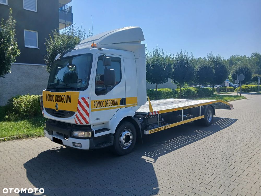 Renault MIDLUM 12.220 POMOC DROGOWA HOLOWNIK  LAWETA ŁADOWNOŚĆ 6600Kg - 2