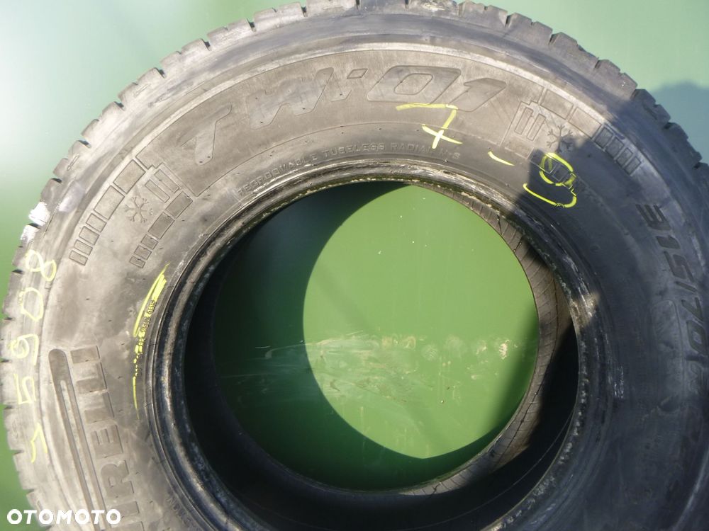 Opona 315/70R 22.5 Pirelli TW01 Napędowa. Opony ciężarowe - 3