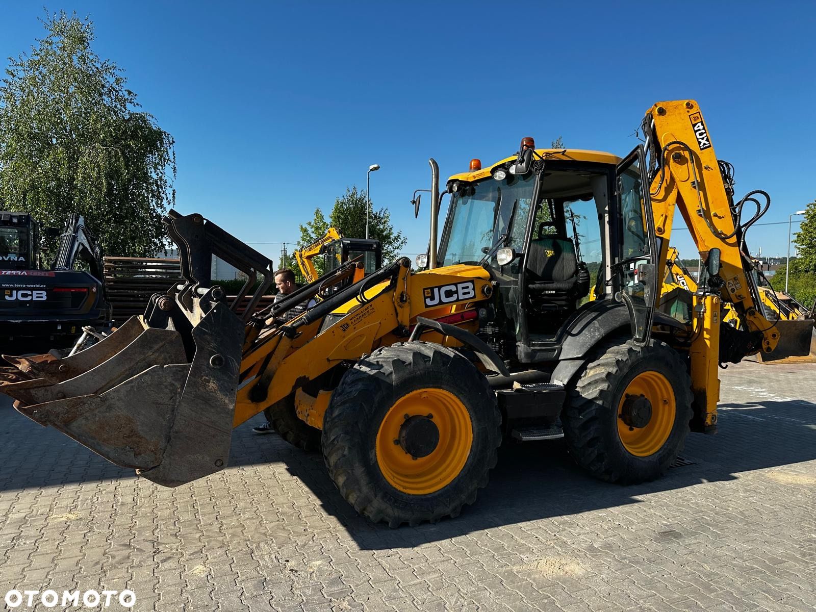 JCB 4CX JOYSTIKI KLIMA 5700MTH bez ADBLUE i DPF Oryginał 110KM - 1