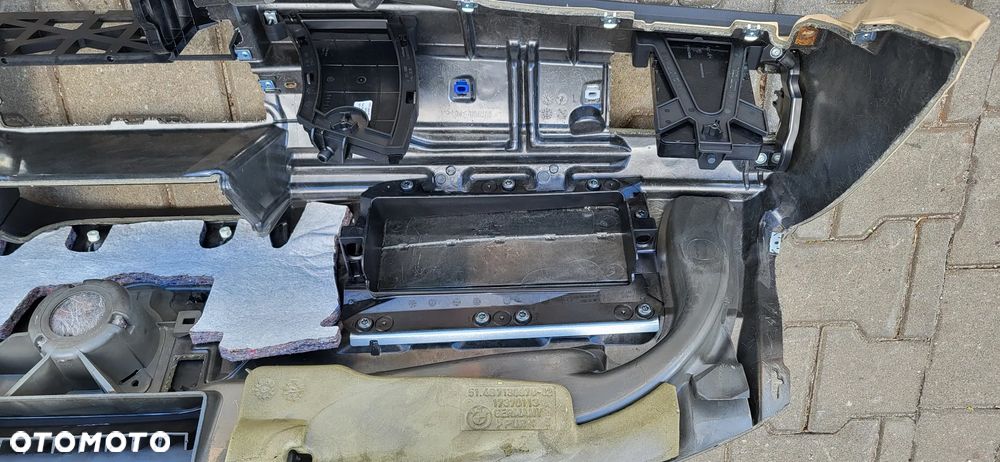 BMW 5 E60 E61 DESKA ROZDZIELCZA KOKPIT KONSOLA CUP HOLDER 6976423 - 11