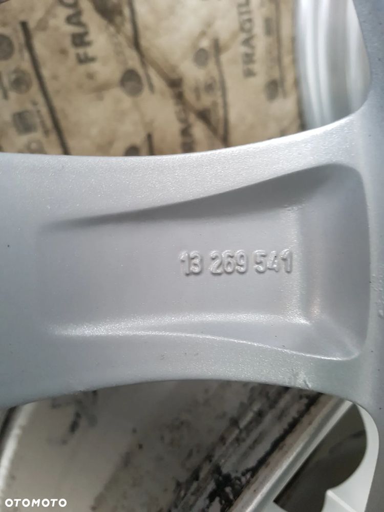 FELGI ALU ORYGINAŁ OPEL ZAFIRA B VECTRA C MERIVA B ASTRA H 5X110  7JX17 ET35 - 7