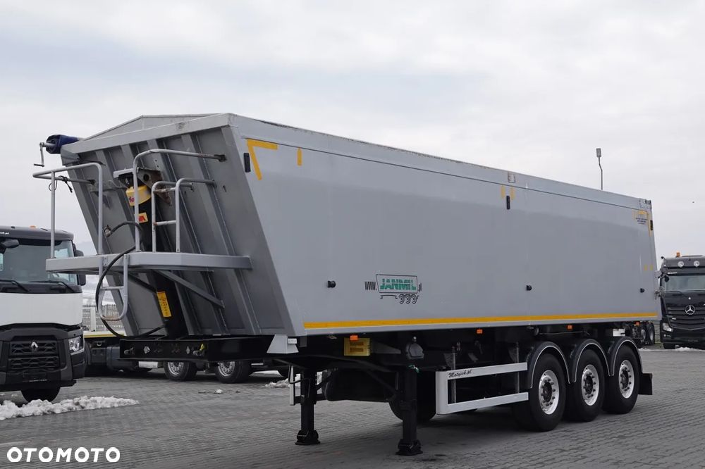 Janmil WYWROTKA / 42 m3 / TYŁ KLAPA / SAF / OŚ PODNOSZONA / ALUFELGI / 2017 ROK - 2