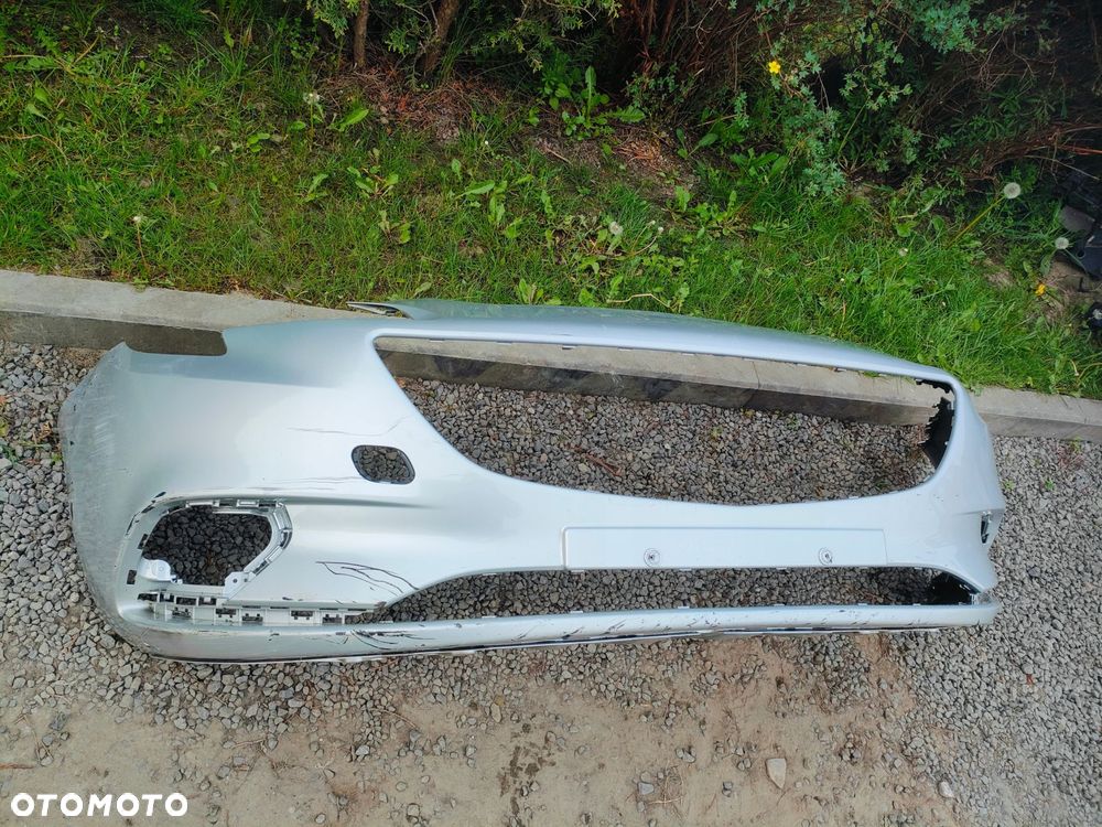 OPEL CORSA E 14- ZDERZAK PRZÓD PRZEDNI SREBRNY - 2