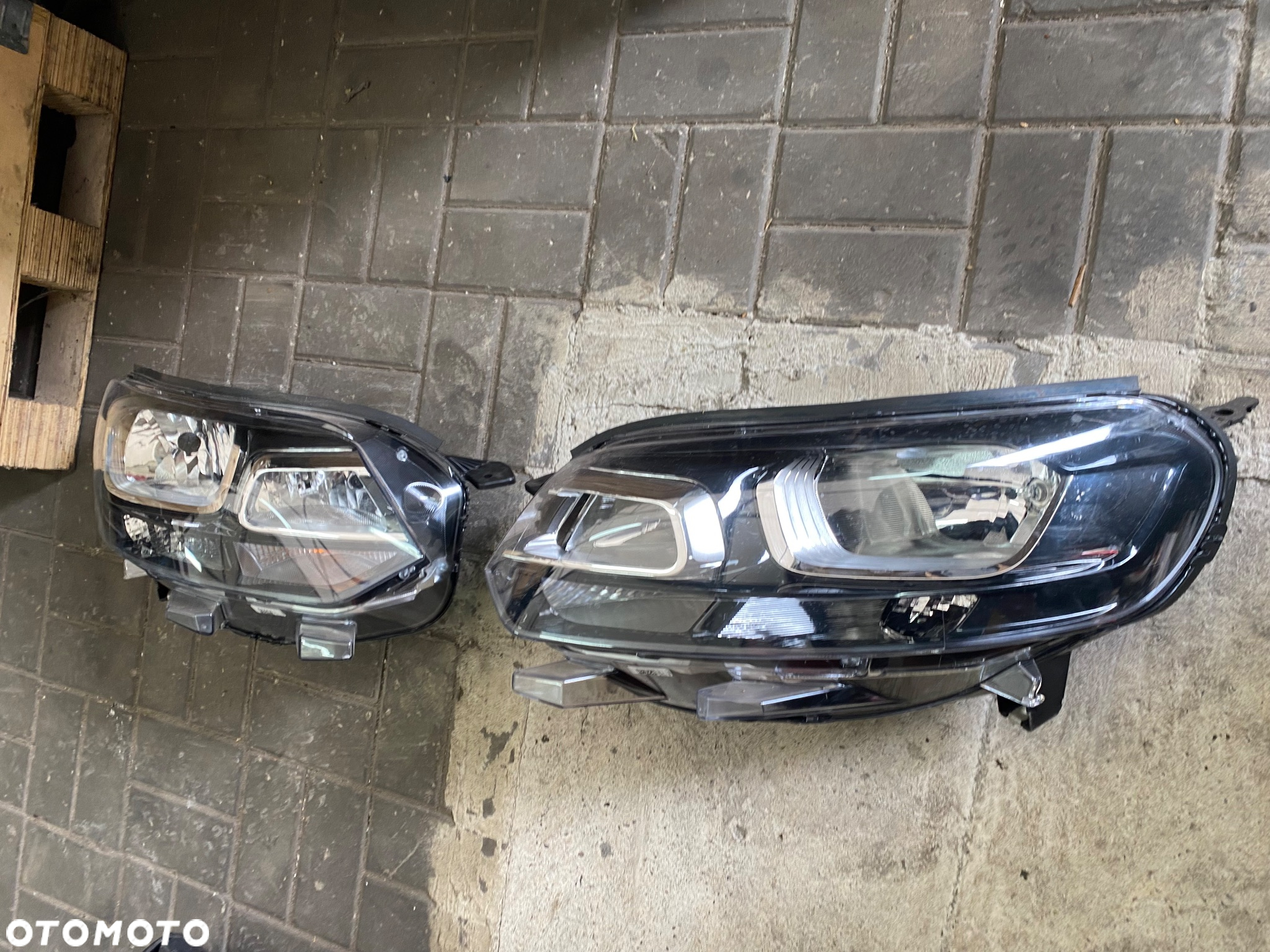 Lampy przednie L+P 9808567780-00 9808567680-00 Citroen Jumpy NOWE ORG. - 2