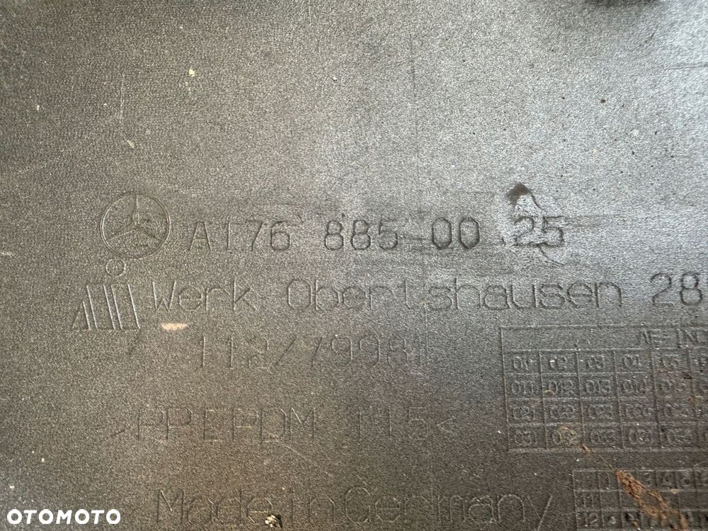 mercedes a klasa a176 zderzak przód przedni - 14